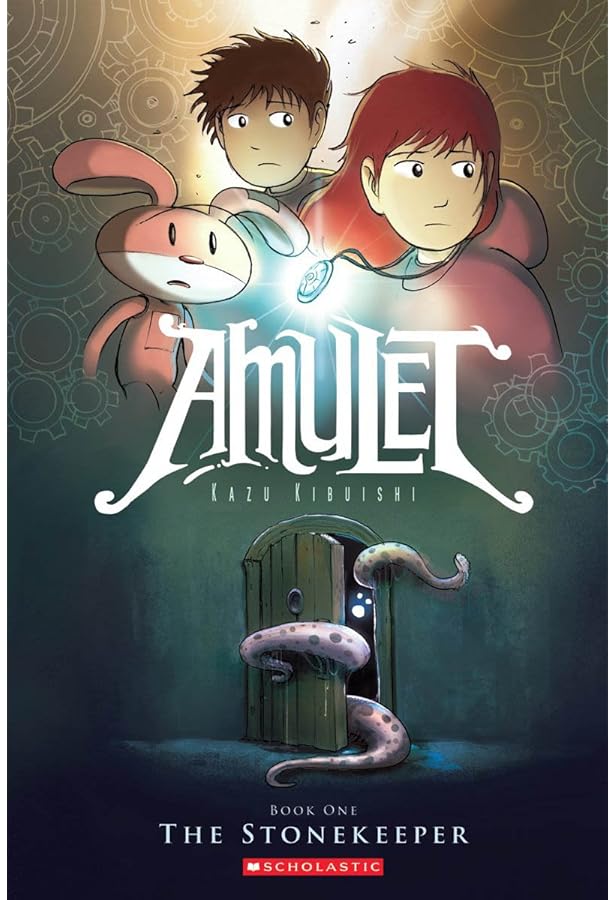 Amazon.com: Amulet #1-8 Box Set: 9781338328189: Kibuishi, Kazu