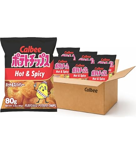 Amazon.com: Koikeya Karamucho Potato Chips, Hot Chili, 2.01 Ounce