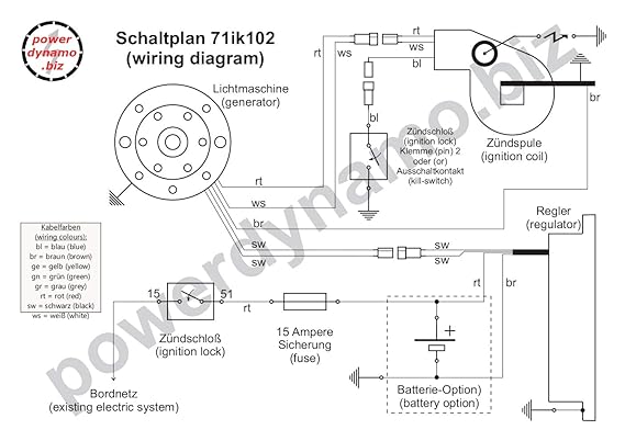 Schaltplan Simson Schwalbe Kr511 - Wiring Diagram