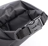 Kuou 5Pcs Waterproof Dry Bags 1.5L 2.5L 3.5L 4.5L 6L Black view 3