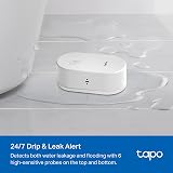 Tapo T300 Smart Water Leak Detector Sensor IP67 Waterproof 90dB Alarm Hub Req view 3