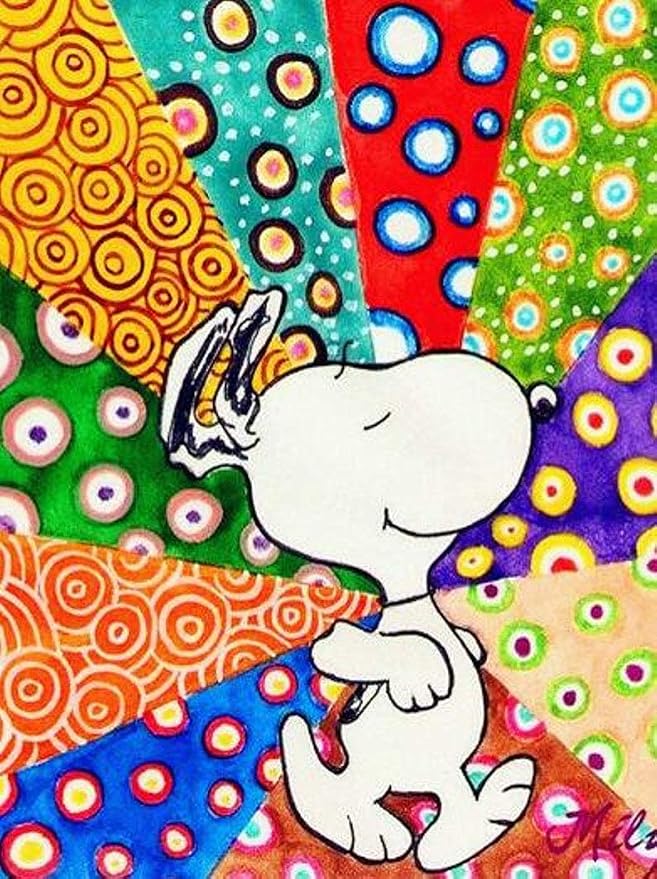 Amazon.com: 5D Diamond Painting Kit Cartoon Snoopy for Adults and Kids