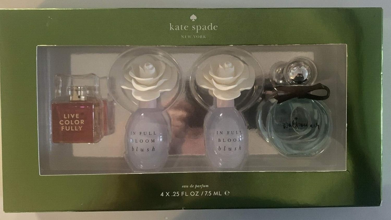 Amazon Com Kate Spade Mini Replica Set Womens Perfume 4 Ct Beauty