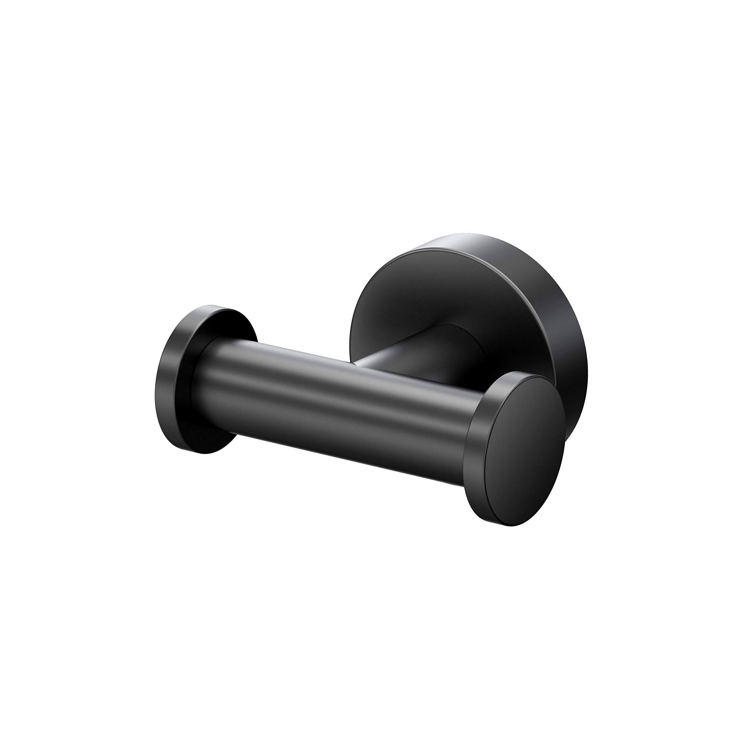 Gatco 4635AMX Glam Double Robe Hook, Matte Black — image 1