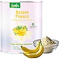 Banana Powder, 8.82OZ Freeze Dried Banana Powder, Freeze Dried Fruit, No Added or Sugar, Suitable for Baking, Oatmeal, Cereal, Yogurt, Smoothies, Juice