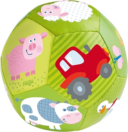 Amazon.com: HABA Baby Ball on The Farm 
