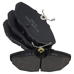 TRQ Rear Brake Pads Ceramic Compatible with