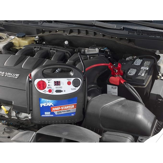 Amazon.com: Iniciador de saltos de 600 amperios Peak PKC0J6 ...