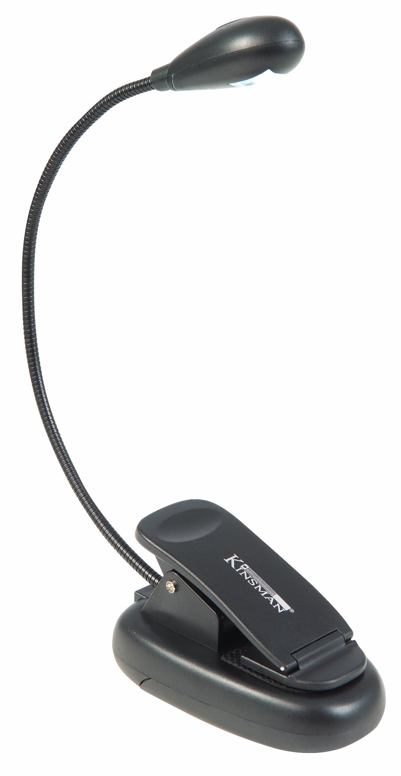 Kinsman KBL03BK Bright Light Single Flex Led Light - Black