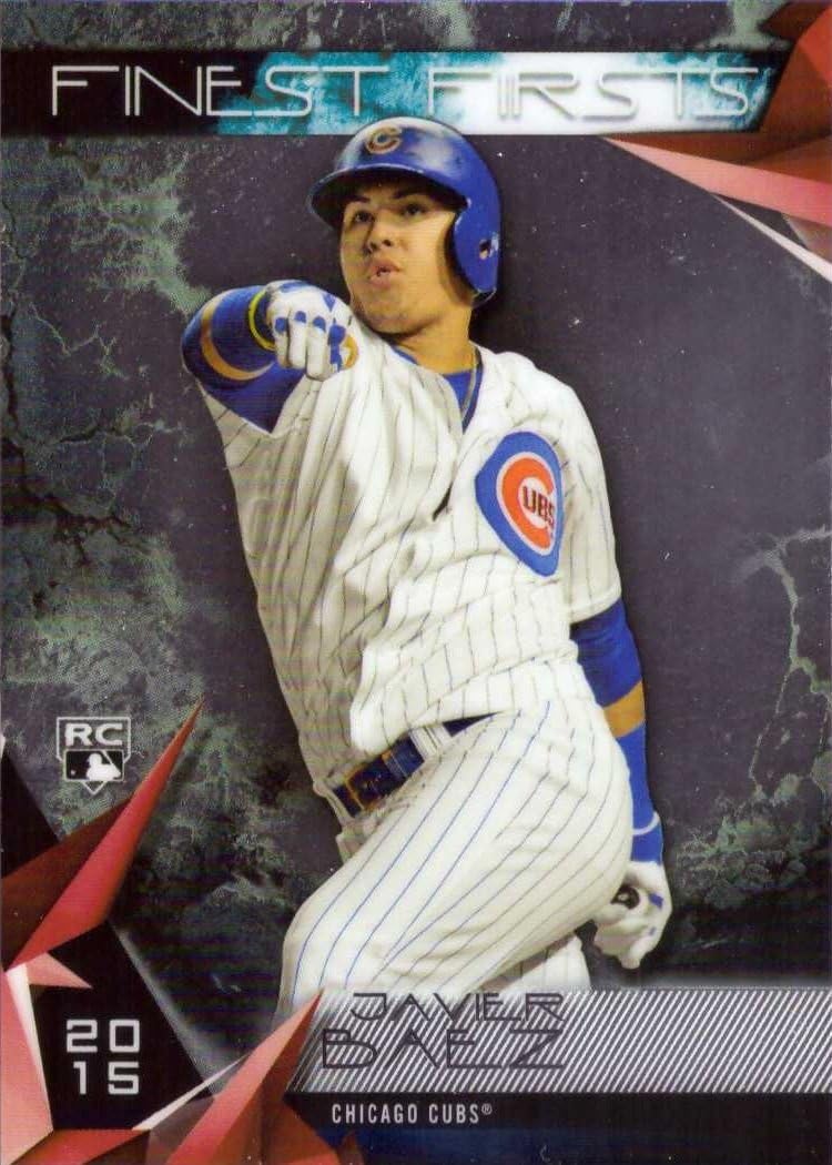 Amazon 2015 Topps Finest Firsts FF 6 Javier Baez Baseball Rookie 