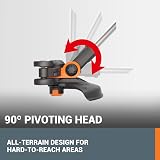 WORX WG163E 18V 20V MAX Cordless Grass Trimmer 2 Batteries 30cm Core view 7