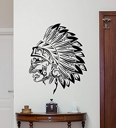 Amazon Com Native American Wall Vinyl Decal Tribal Indian