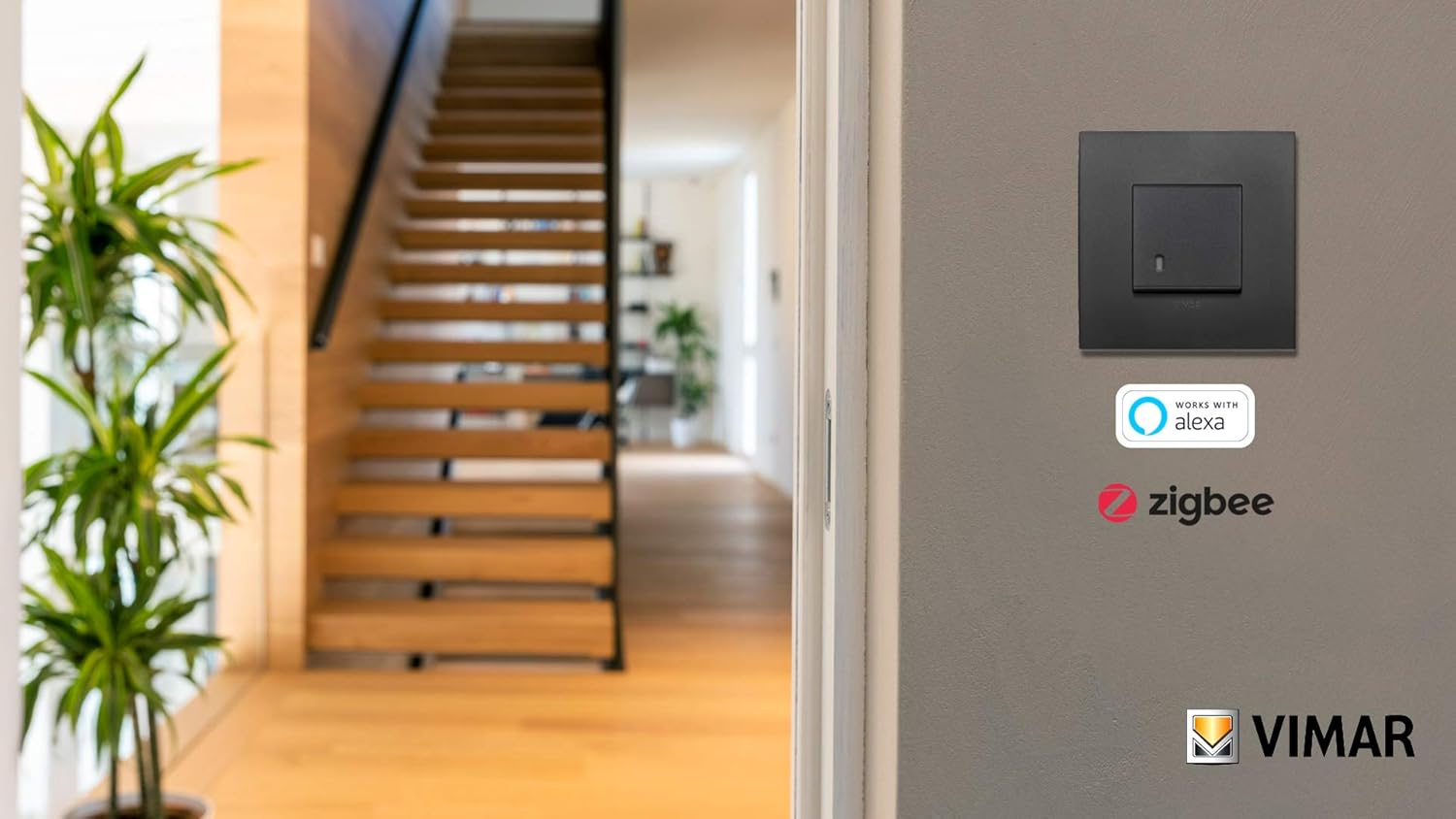 Vimar 0K19592.02 Arké smart 2-way switch Compatible with Alexa, kit plug & play for device in Zigbee Hub required a neutral wired - Image 4