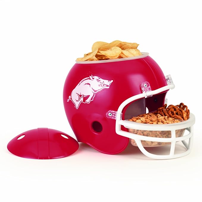 NCAA Arkansas Razorbacks Snack Helmet