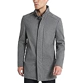 Van Heusen mens Van Heusen Tedford Overcoat With Stand Collar
