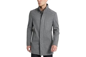 Van Heusen mens Van Heusen Tedford Overcoat With Stand Collar