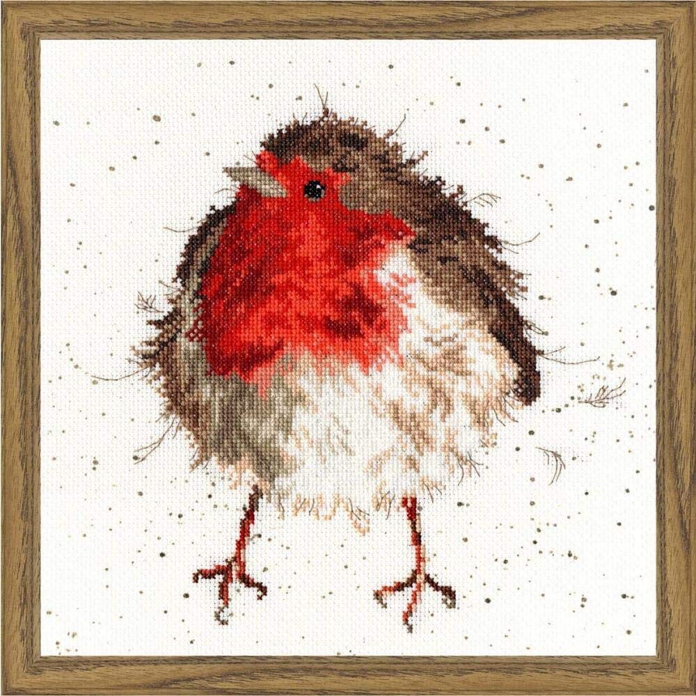 Bothy Threads Jolly Robin Counted Cross Stitch Kit 26x26cm XHD5
