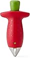 Chef'n Original Stem Gem Strawberry Huller, Red/Green -