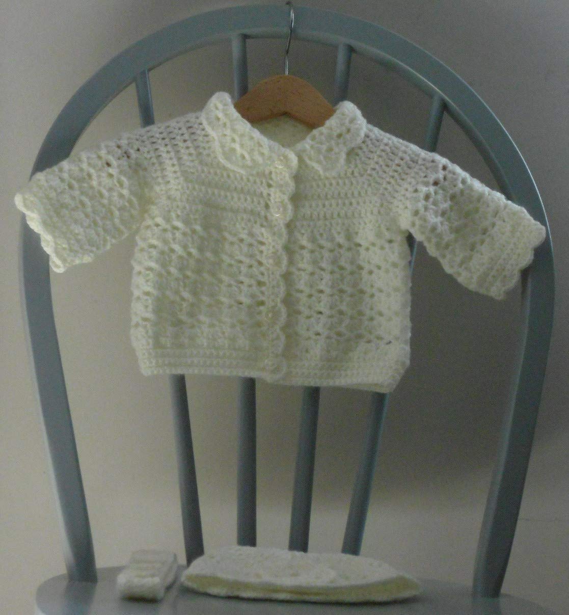baby girl cream cardigan