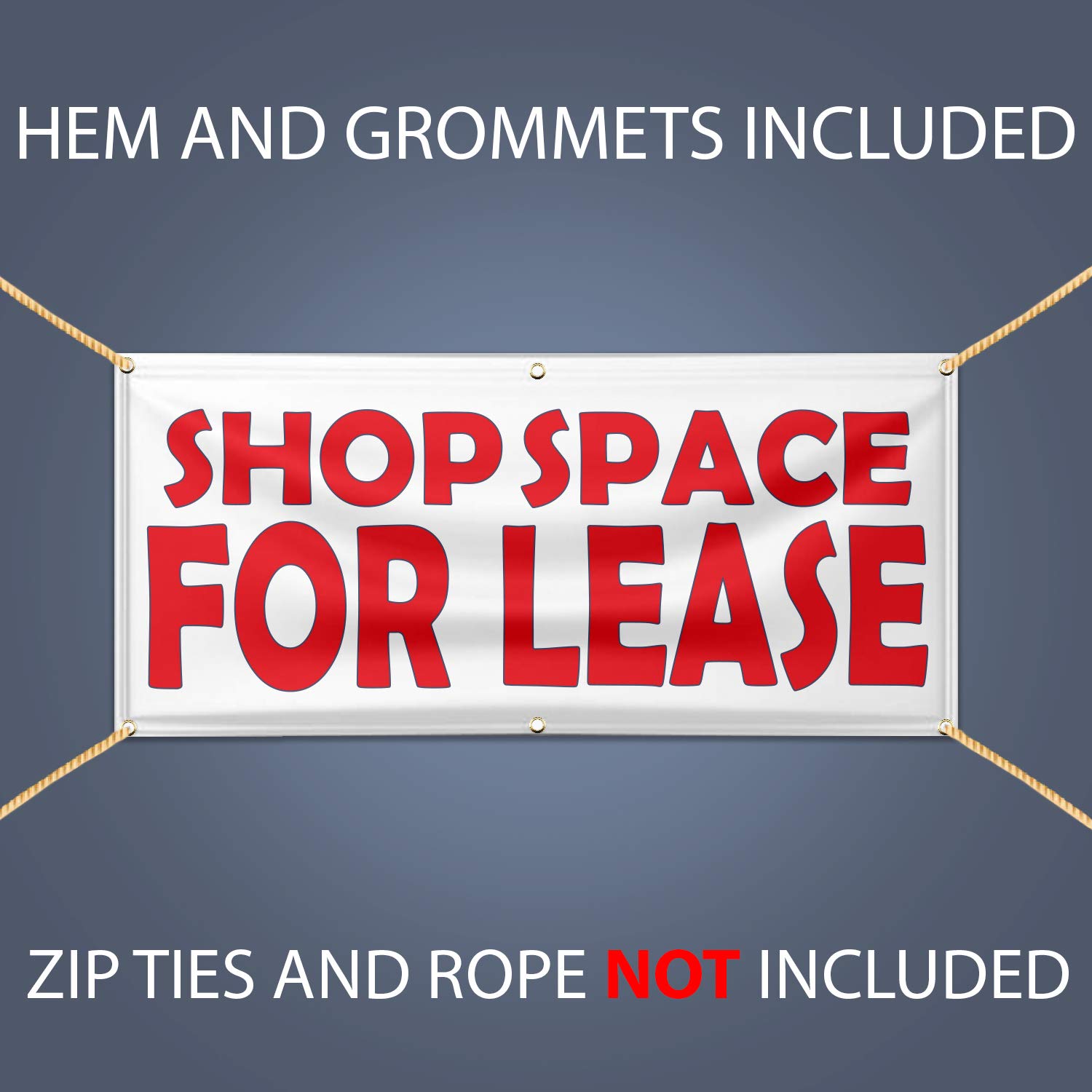 3 X 1 5 Events Outdoor Business Bannerbuzz Shop Space For Lease