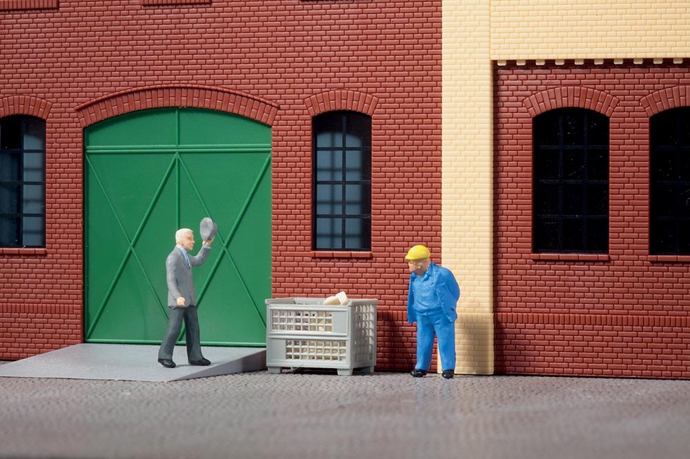 Auhagen 80212 Industrial Windows L Modelling Kit