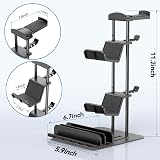 KDD Headphone Stand Controller Holder Desk Organizer Aluminum Bar Universal view 8