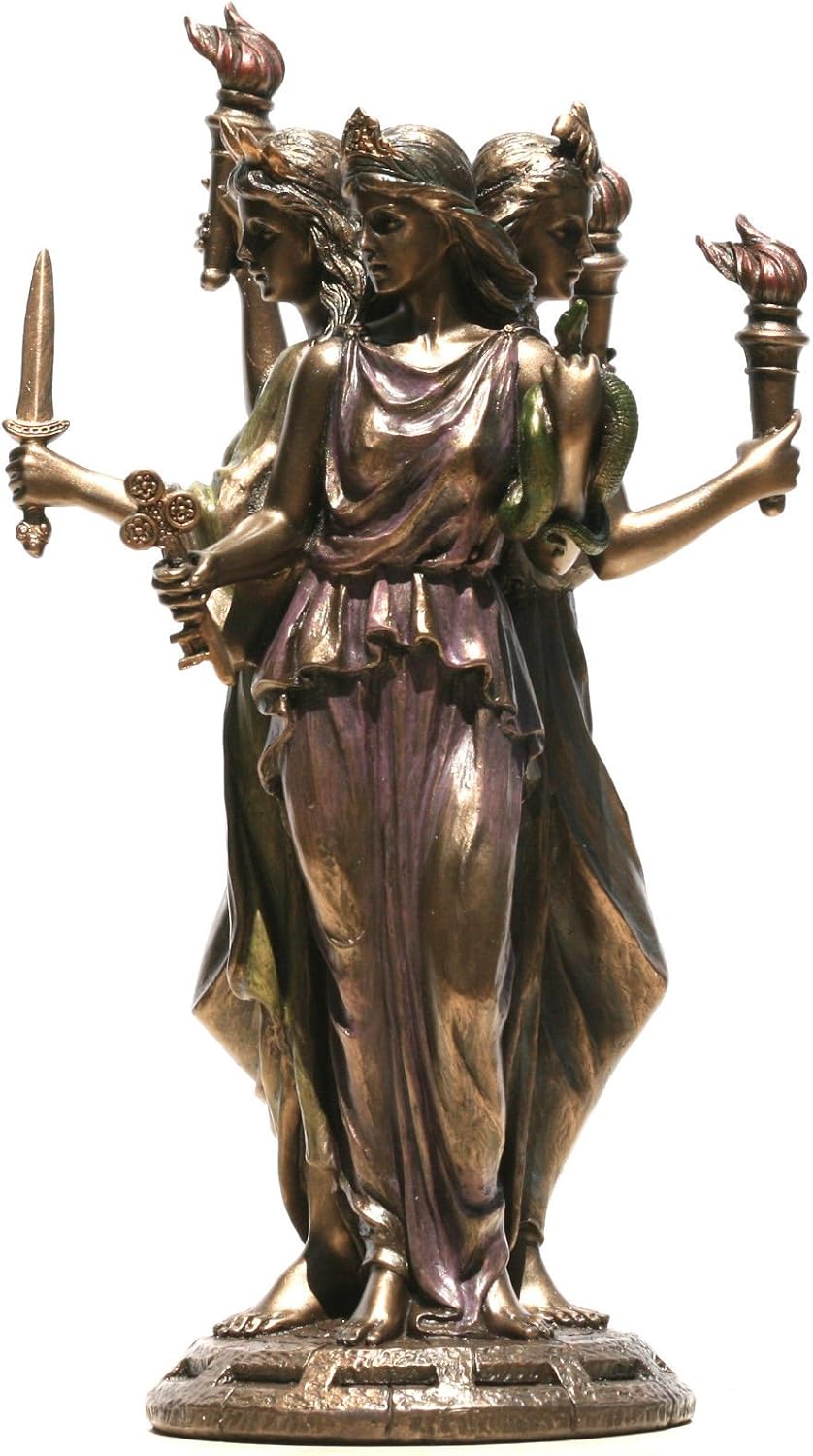 Amazon de Statue Von Hekate Dreifache Griechische G ttin Der Magie Amazon de Statue Von Hekate Dreifache Griechische G ttin Der Magie