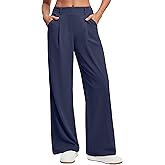 Ewedoos Wide Leg Pants Woman Stretchy Work Dress Pants Women Trendy 2026 Business Casual Outfits Comfort Fit Slacks Trousers