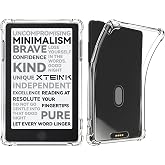 Tiorecime Case for 4.3" Xteink X4 Pro eBook Reader, Lightweight Anti-Scratch Shockproof Soft TPU Back Clear Cover Compatible with Xteink X4 Pro eBook Reader