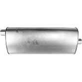 Walker SoundFX 18986 Direct Fit Exhaust Muffler 2.5" Inlet (ID) 2.25" Outlet (ID) for Jeep Grand Cherokee
