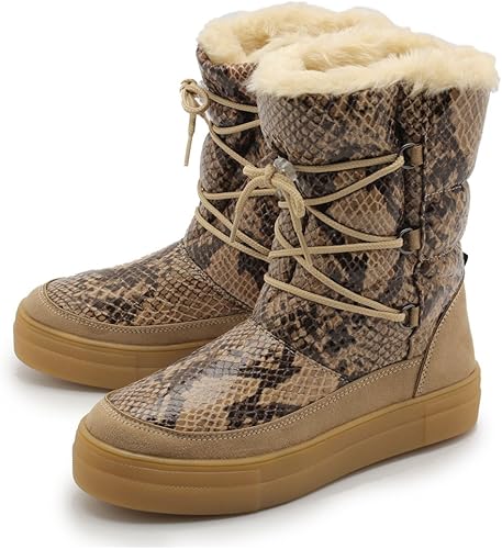 Amazon キンバーテックス スノーブーツ ヴィッキー レディース 02 ベージュ 39 24 5cm Kimbertex キンバーテックス シューズ バッグ