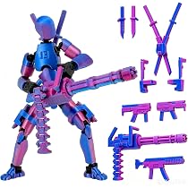 altuco T13 Action Figure for Kids,3D Printed Titan 13 Figure with