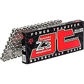 JT Chain JTC525Z3114RL (525 Series) Black Steel 114 Link Super Heavy Duty X-Ring Chain with Connecting Link