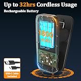 HECDSTLY Clip on Light Rechargeable with Large Clamp 5 Colors 5 Brightness view 6