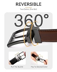 CHAOREN Mens Belts Leather 1 Pack