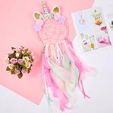 MHJY Unicorn Dream Catcher Large Handmade Wall Hanging Kids Bedroom Decor view 5