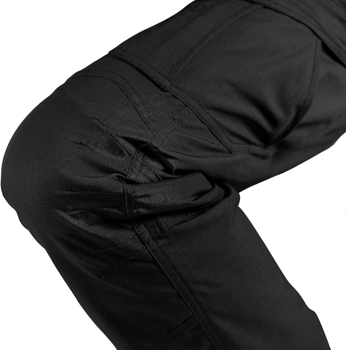 FREE SOLDIER Men's Water Resistant Pants Relaxed Fit Tactical Combat Army Cargo Work Pants with Multi Pocket : Clothing