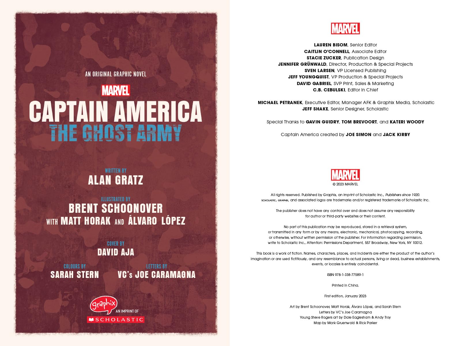 Captain America: The Ghost Army (Original Graphic Novel) Captain America: The Ghost Army (Original Graphic Novel) Paperback Kindle Hardcover