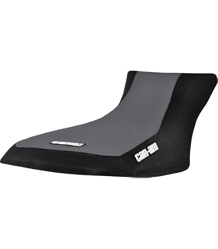 Enjoy Mfg ATV Seat Cover - Fits Can-Am Renegade 500/800 (2007-2011) - Red/Black Standard