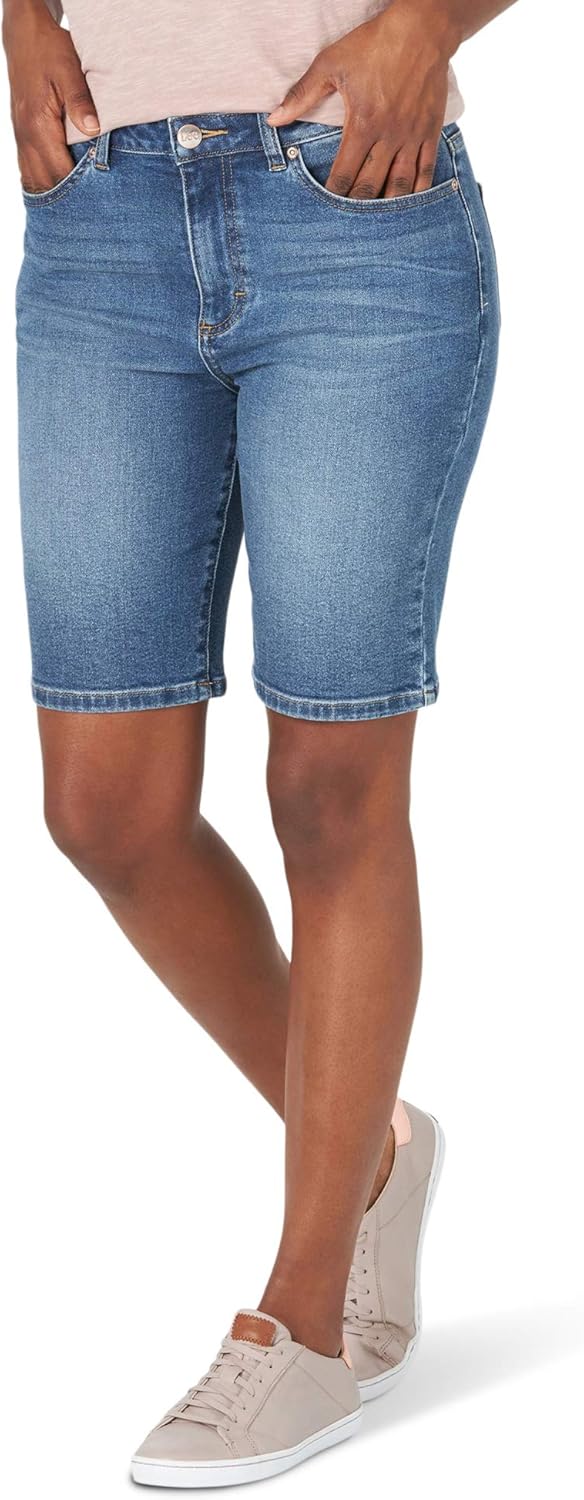 Lee Women's Legendary Slim Fit High Rise Bermuda Short