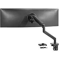 VIVO Heavy Duty Aluminum Ultrawide Monitor Arm for 49 inch Screens up to 44 lbs, Premium Desk Mount Monitor Stand Designed fo
