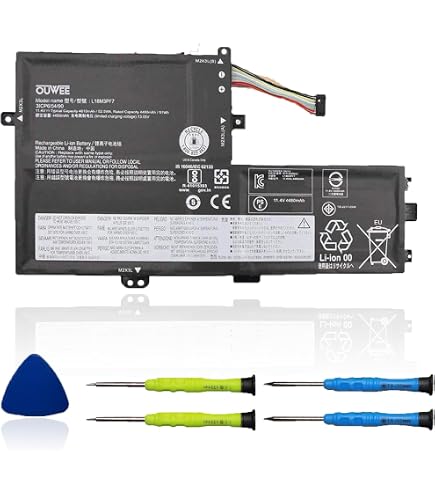Amazon.com: BOWEIRUI L18M3PF7 L18L3PF3 Battery for Lenovo ideapad