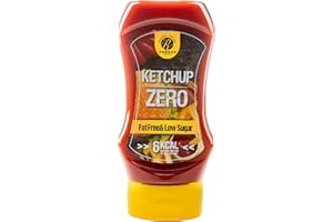 Rabeko Zero Sauce Ketchup , 1 x 350 ml Fat-Free and Low-Sugar
