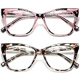 Oversized Reading Glasses Women Cat Eye Photochromic Computer Reader Stylish Ladies Designer Fashion Big Unbreakable Eyewear