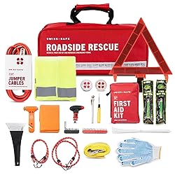 Swiss Safe 2-in-1 First Aid Kit for Car, Travel