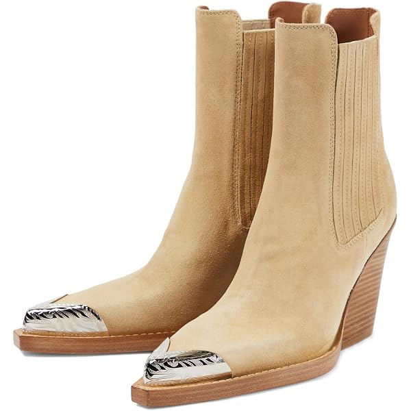 Amazon.com | Cape Robbin Women Mixed Media Pointy Toe Flame  display picture 2