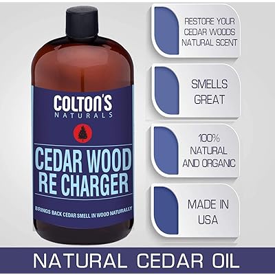 Colton's Naturals Cedar Oil Lavender Wood Replenish &amp; Restore Original Cedar Scent (8 Ounces)