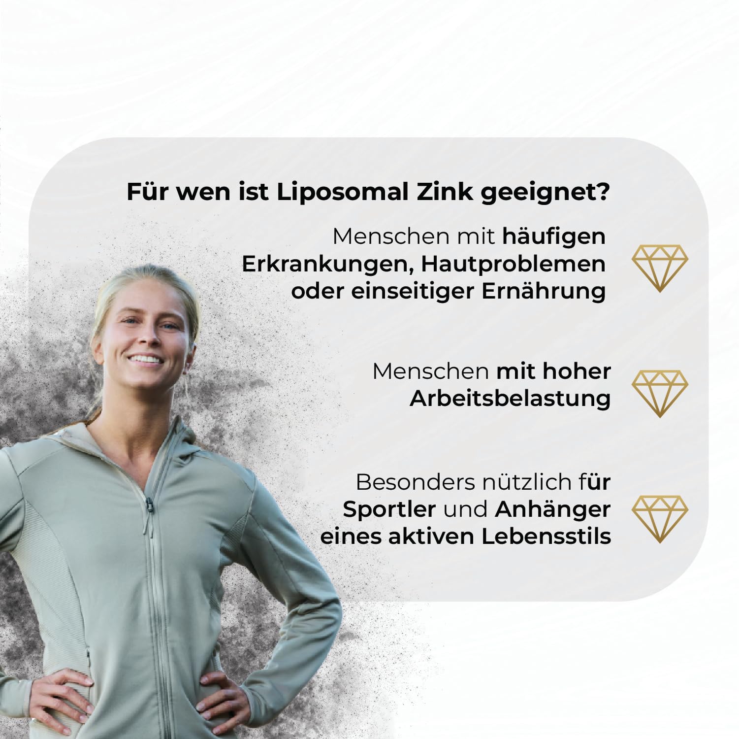 Zink Kapseln Hochdosiert 20 mg - Liposomales Zink mit Hoher Bioverfügbarkeit - Für Haut Haare Nägel & Immunsystem - Vegan - 90 Kapseln - GMP Qualität 5