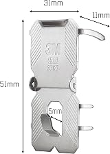 3M CLAW Drywall Picture Hangers, 2 Hooks, Holds Up to 30 kg view 3