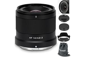VILTROX 14mm F4.0 Z-Mount Lens for Nikon, Full Frame Auto Focus Ultra-Wide Angle Prime Lens for Nikon Z-Mount Cameras ZFC Z5I